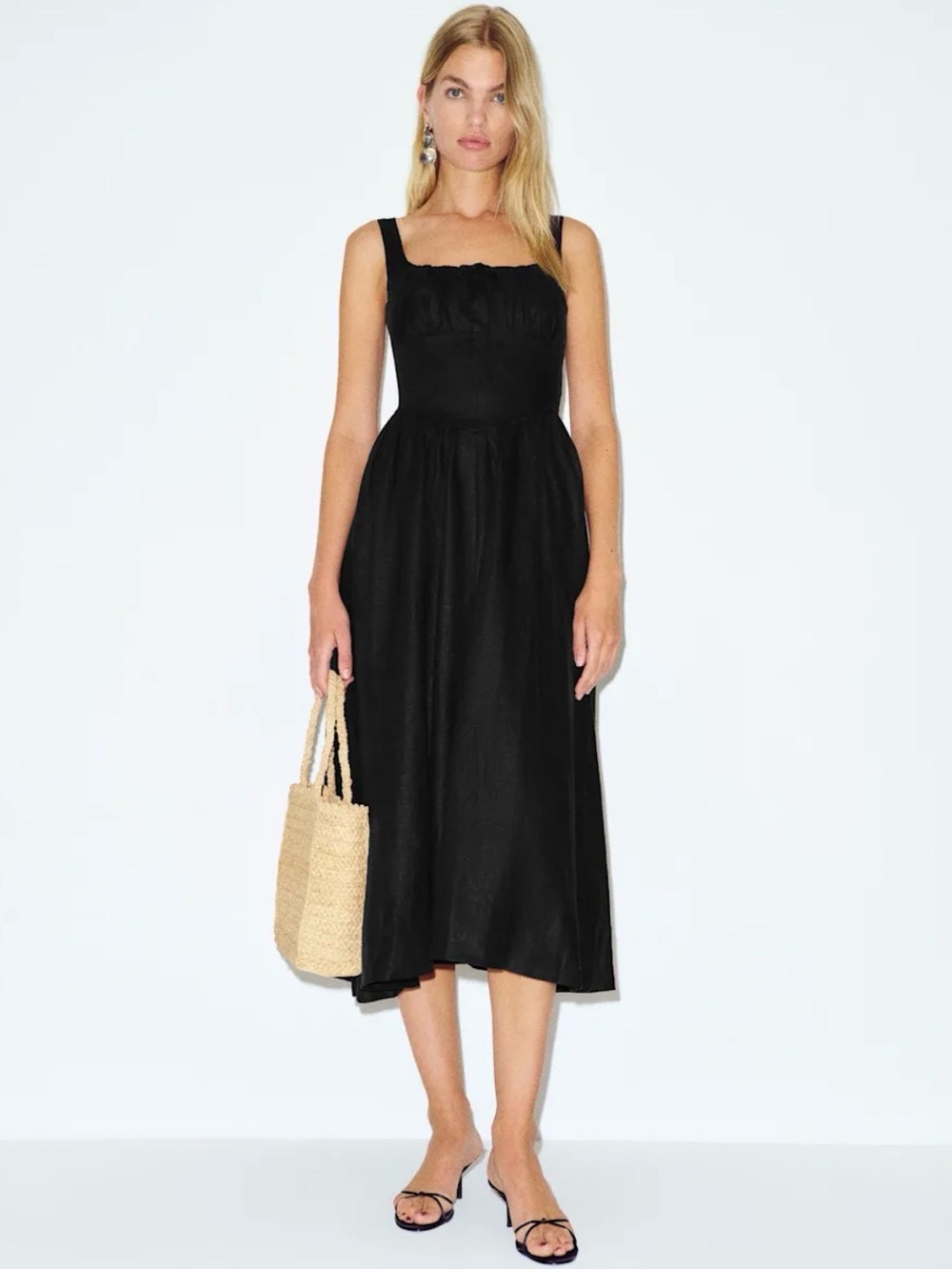 BALIA LINEN SUN DRESS